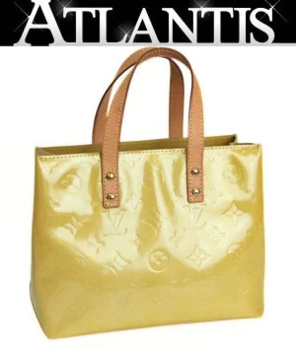 Louis Vuitton Lead Tote Bag Vernis Beige Cream
